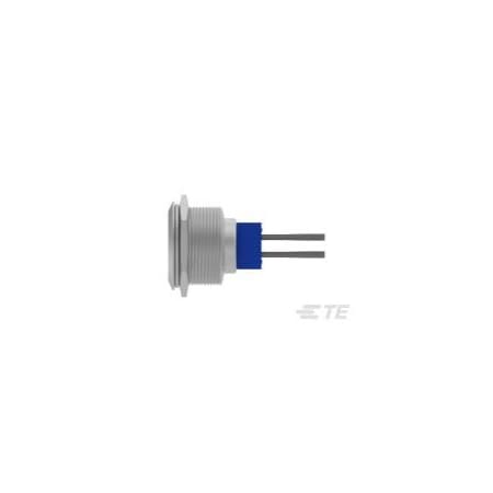 Te Connectivity Pushbutton Switch, Dpst, On-Off, 3A, Wire Terminal, Panel Mount 2317655-4